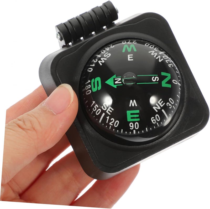 SOLUSTRE Car Compass Ball Automotive Compass for Dashboard Boat Auto Off-Road Vehicles Versatile for Travel Exploration - Image 3